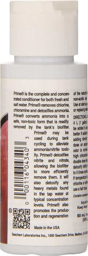 Seachem Prime Fresh and Saltwater Conditioner - Image 3