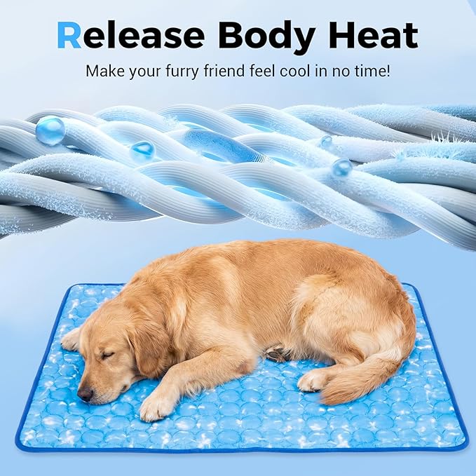 Dog Cooling Mat, Arc-Chill Cooling Fiber Self-Cooling Pad - Image 3
