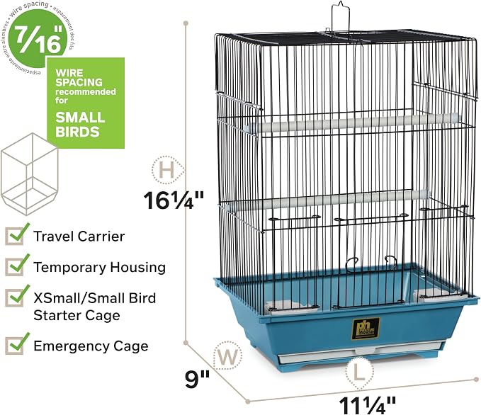 Prevue Pet Products SP50021 Slate Bird Cage - Image 2