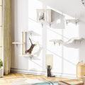 Wall Mounted Cat Furniture, Scratching Post, Indoor Safe & Stable Furniture by NUNULAB