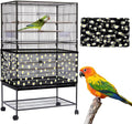 Daoeny Large Bird Cage Cover, Bird Cage Seed Catcher, Adjustable Soft Nylon by Daoeny