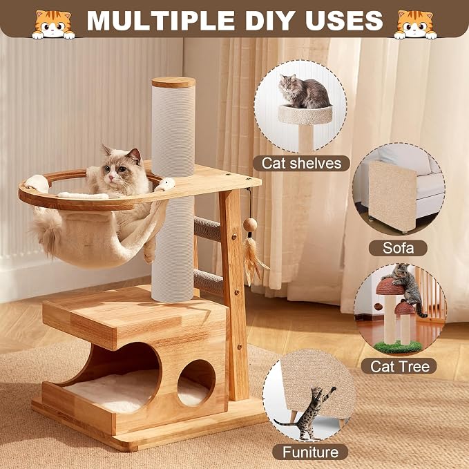 Cat Scratch Furniture Protector, 78.7"x15.8" Cat Scratching Mat, Trimmable - Image 5