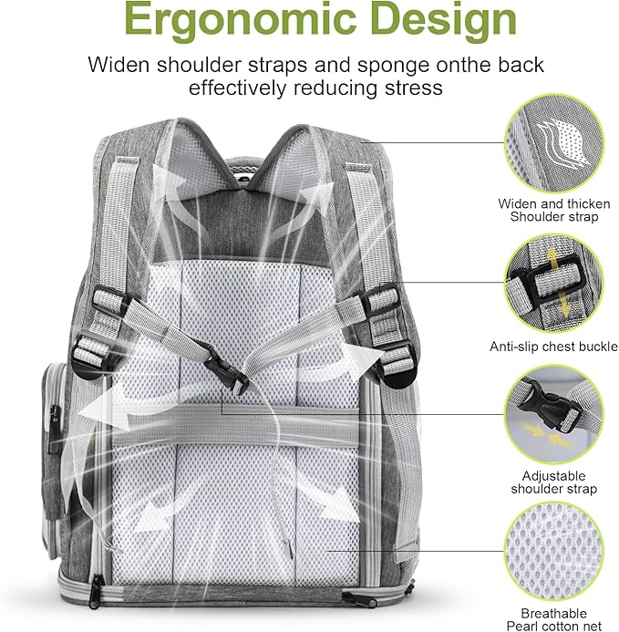 Expandable Cat Backpack, Cat Bubble Backpack Carrier - Image 6