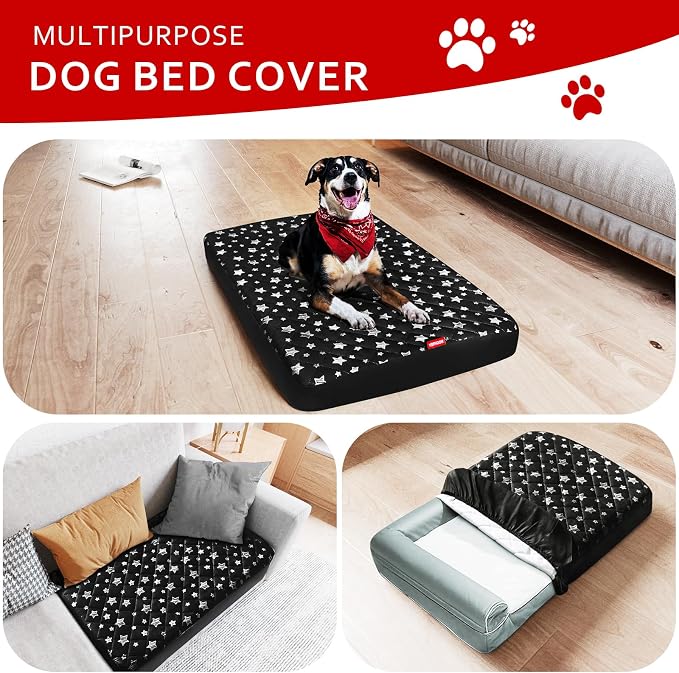 Waterproof Dog Bed Covers Replacement Washable Pet Hair Easy to Remove - Image 8