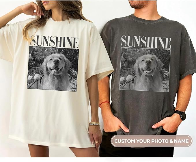Custom Pet Sweatshirts with Photo and Name, Personalized Dog Sweatshirt - Image 5