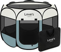 Love's cabin Pet Puppy Dog Playpen, Medium Dog Tent Crates Cage Indoor/Outdoor by Lovescabin
