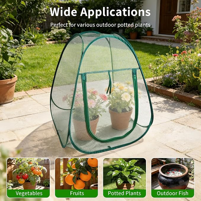 2PCS Mesh Plant Protector Tent from Animals - Image 7