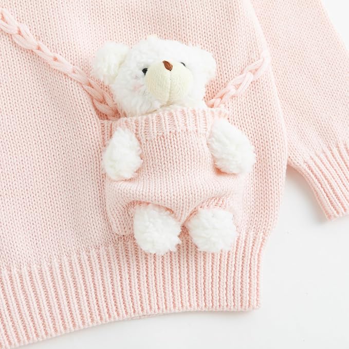 Simplee kids Baby Girl Knit Sweater - Image 5