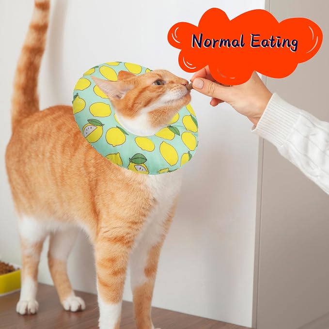 Cat Cone Collar Soft, Adjustable Cat Recovery Collars to Prevent Licking - Image 4