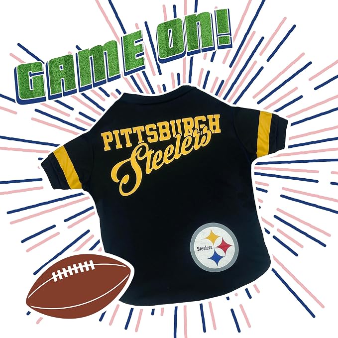 Pets First NFL Pittsburgh Steelers T-Shirt - Image 3