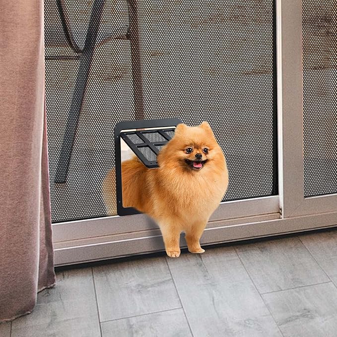 NAMSAN Cat Screen Door, Flap Opening 8.3 x 10.3 inches, Doggie Door - Image 7
