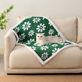 Waterproof Blanket for Dog Puppy Cat, Cute 3D Textured Flower Dog Blanket for by Yaning