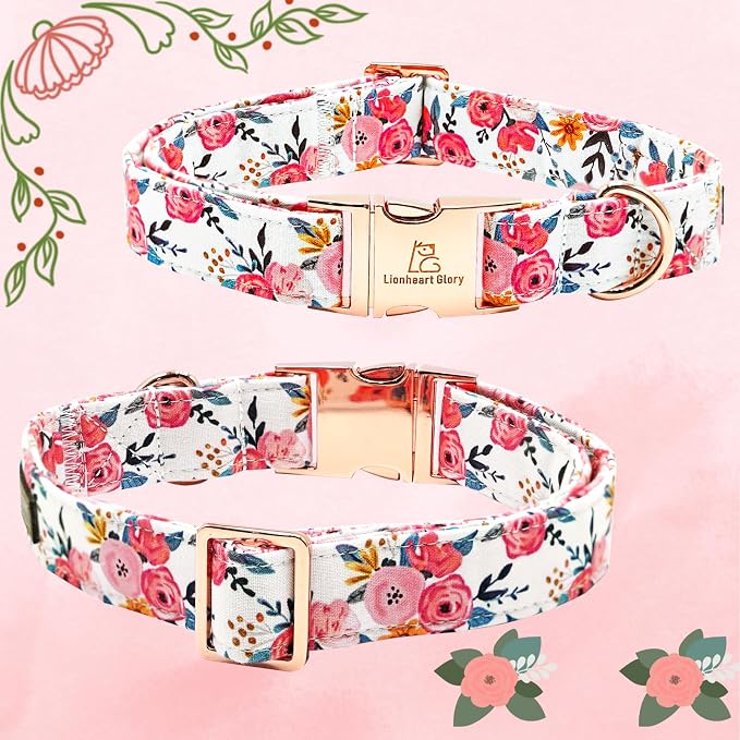 Lionheart Glory Floral Dog Collar - Image 5