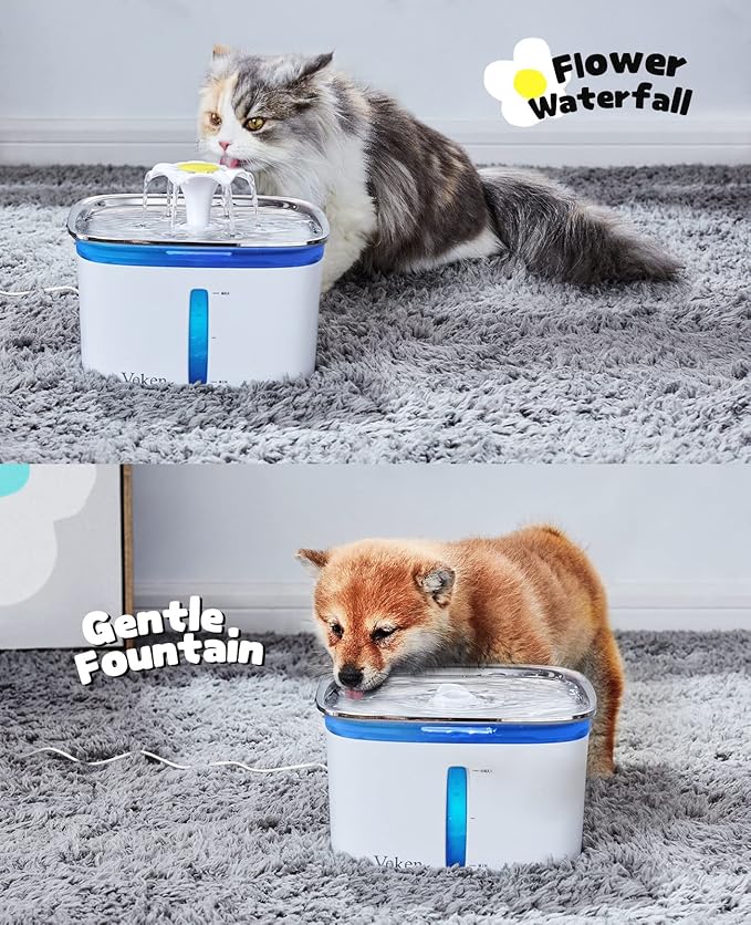 Veken Innovation Award Winner 95oz/2.8L Cat Water Fountain - Image 2