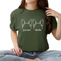 Custom Dog Mom Shirt for Women Pet Ears Sweatshirt by CustomUnique