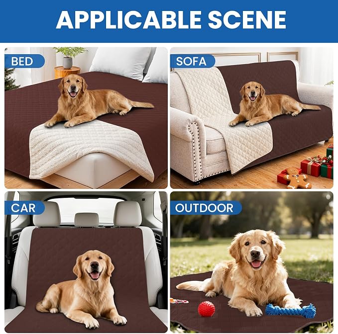 Waterproof Dog Bed Cover Pet Blanket, Soft Couch Cover - Image 5