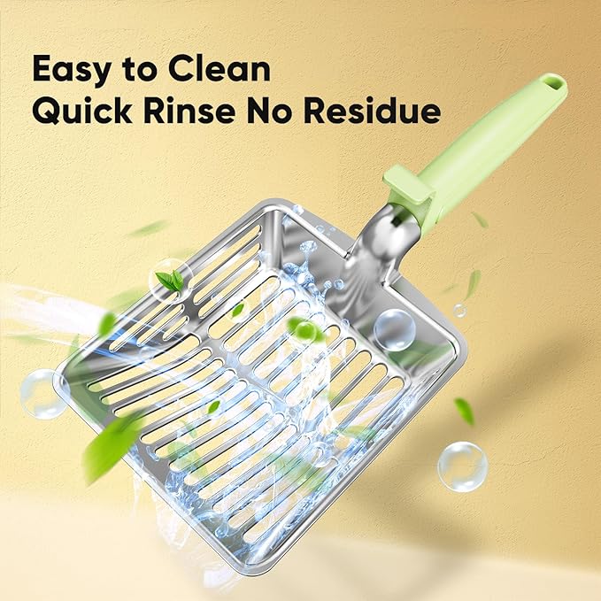 Metal Cat Litter Scoop, Large Cat Scooper - Image 5