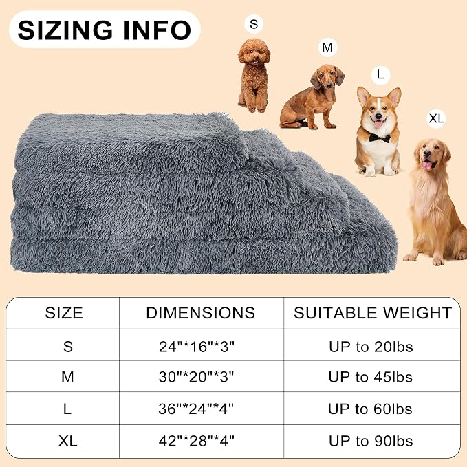 Fluffy Orthopedic Dog Beds for Puppy/Cats - Image 7
