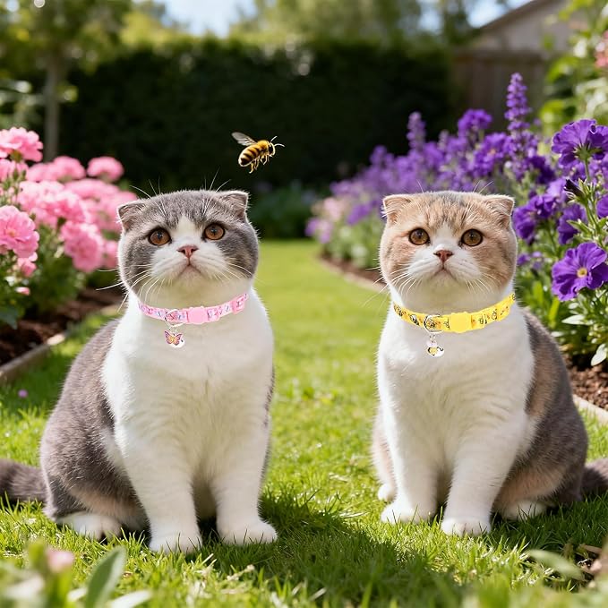 PUPTECK Breakaway Cute Cat Collar - Image 7