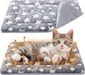 VitalCozy 2 Pack Self Warming Cat Mat Self Heating Pad Bed Reversible Machine by VitalCozy