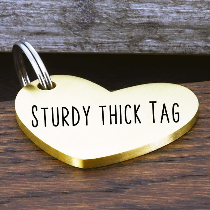 Ultra Joys Cat ID Tag Personalized Pet Tags, Durable Stainless Steel Small Pet - Image 5