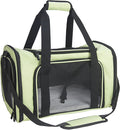 Soft Sided Carrier for Small Medium Cats Dogs, Removable Pad Collapsible Travel by NextFri
