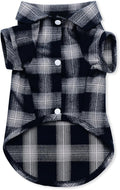 Koneseve Dog Shirt Pet Plaid Clothes T-Shirt Sweater Breathable by Koneseve