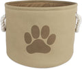 Bone Dry Pet Storage Collection Collapsible Bin, Small Round by BoneDry