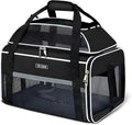 Lekereise Top-Expandable Pet Carrier 17x11x9.5 Inch Alaska Hawaiian Airline by Lekereise