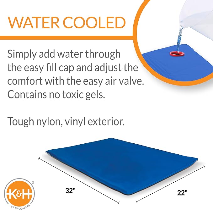 K&H Pet Products Cool Bed III Dog Cooling Mat, Indoor Outdoor Cooling Beds - Image 2