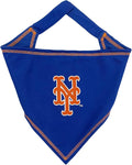 Pets First MLB New York Mets TIE Bandana, Large/X-Large. Dog Bandana Scarf Bib by PETSFIRST
