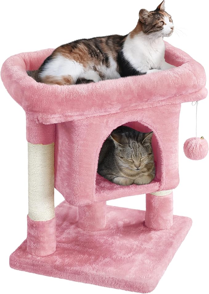 Yaheetech 23.5in Cat Tree Tower, Cat Condo by Yaheetech