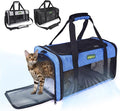 TSA Approved Pet Carrier in Cabin, Top-Open Portable Dog Carrier by KISFLY