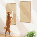 FUKUMARU 2 Packs Cat Scratching Mat, 23.6 x 15.7 Inch Natural Sisal Cat Scratch by FUKUMARU