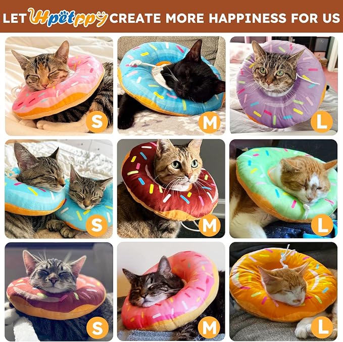Cat Cone Collar Soft, Cat Recovery Collar - Image 4