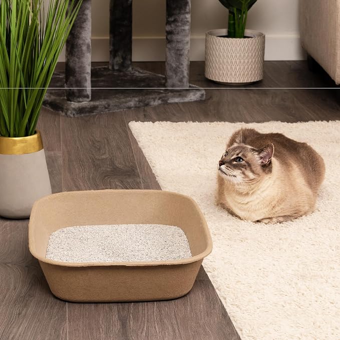 Kitty Sift Disposable Cat Litter Box Large, Durable Portable - Image 7