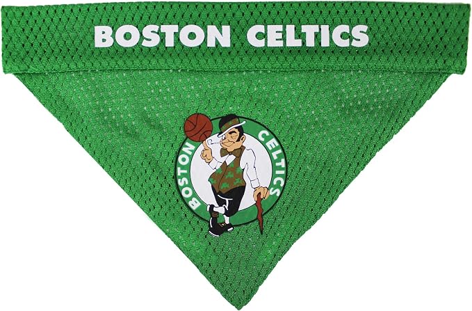 Pets First NBA Boston Celtics Reversible Bandana Size XX-Large - Image 2