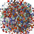 1lb 7 Chakra Aquarium Gravel Rocks Natural Tumbled Healing Crystal Chips Bulk by YATOJUZI