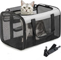 Soft-Sided Cat Carrier for Small-Medium Cats, Puppies up to 15 Lb, Airline by Conlun