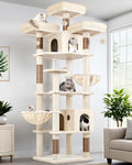 Globlazer Cat Trees and Towers for Multiple Adult Cats, 82-inch XXL Tall Cat by Globlazer