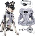 PUPTECK Adjustable Dog Harness Collar and Leash Set Step in No Pull Pet Harness by PUPTECK