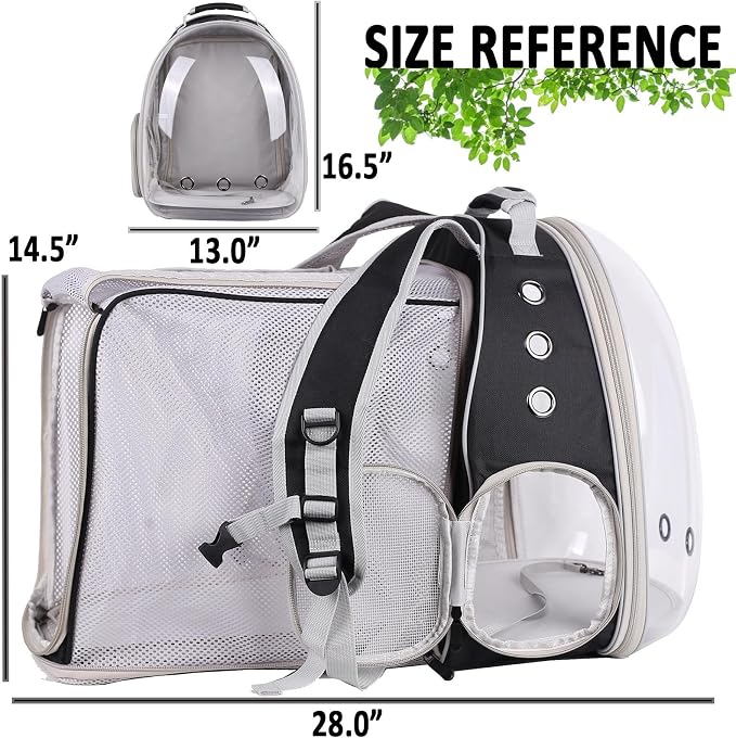 Dual Extension Pet Backpack Carrier - Image 2