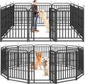 Heavy Duty Dog Playpen: 12 Steel Panels 40" Height, Square Steel Pipe by Committedtobetterpetlife
