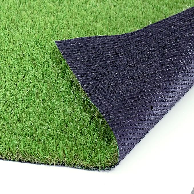 Artificial Grass Rug Outdoor Indoor 2FTX11FT Fake Grass Carpet Green Synthetic - Image 2