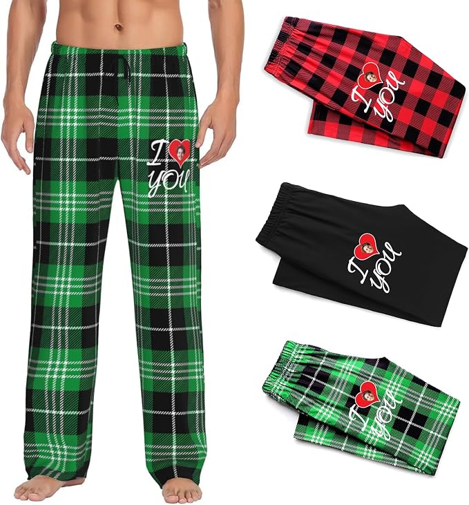 Personalized Pajama Pants For Men Women Custom Pajama Pants by Unknown