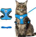 shudyear Summer cat Chest Harness and Leash, Anti-Escape Adjustable Soft mesh by Shudyear