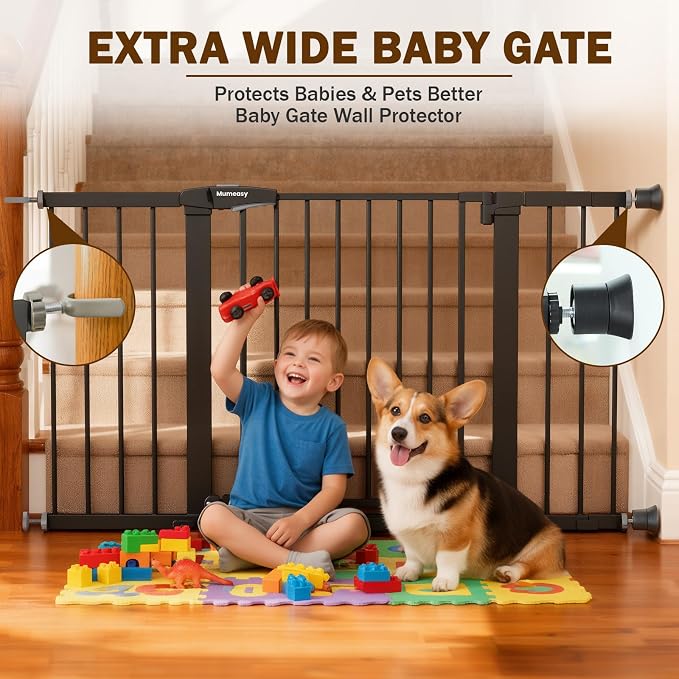 Mumeasy 29.7–51 Inch Extra Wide Baby Gate - Image 3