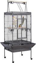 Yaheetech 69-inch Wrought Iron Rolling Large Parrot Bird Cage by Yaheetech