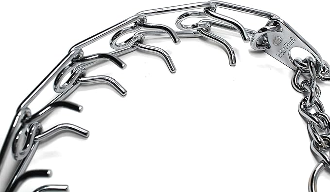 Herm Sprenger Prong Dog Training Collar, 22in x 3.0mm Medium, Ultra-Plus Chrome - Image 6
