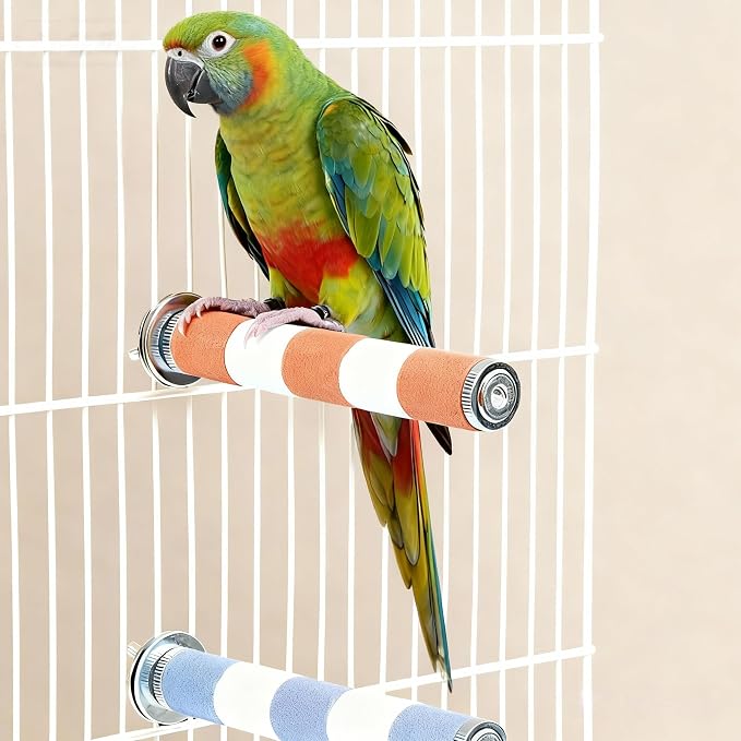 AOTU Natural Sandstone Parrot Perch Bird Perches - Image 7